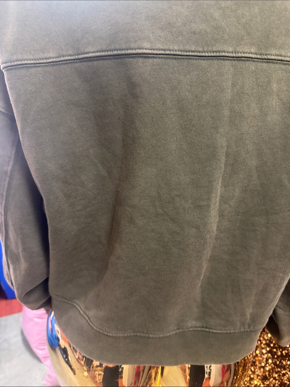 GAP Washed Charcoal Crewneck Sweatshirt - Picture 4 of 6